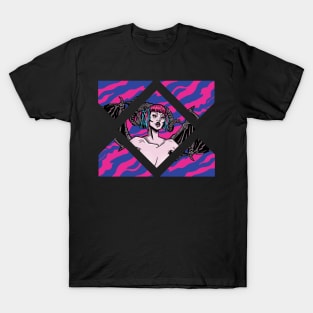 Demoness Colorful Design-Fantasy Art T-Shirt
